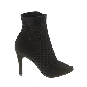 MIA Black Heeled Ankle Boots